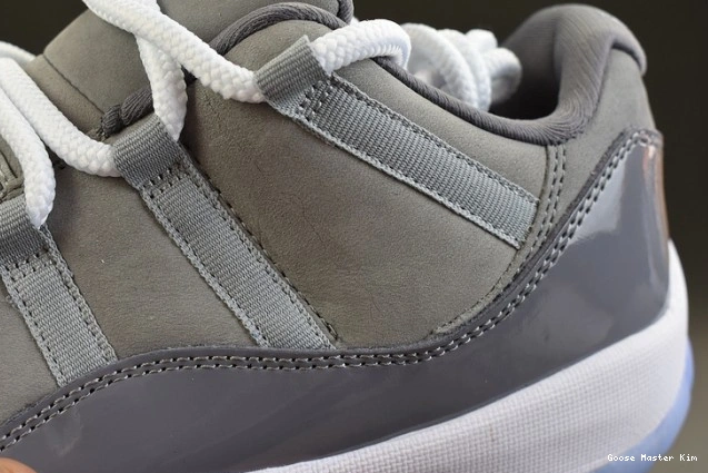 Grey 11 Air Low Jordan Cool 528895-003 0727